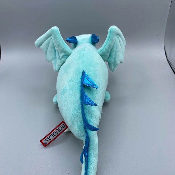 Douglas Plush Stuffed Animal Toy Dragon Turquoise Macaroon Retired - Picture 3 of 9
